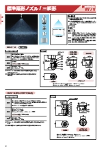 標準扇形ノズル | 三組形 | VV