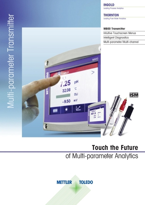 マルチパラメータプロセス分析変換器『M800』カタログ