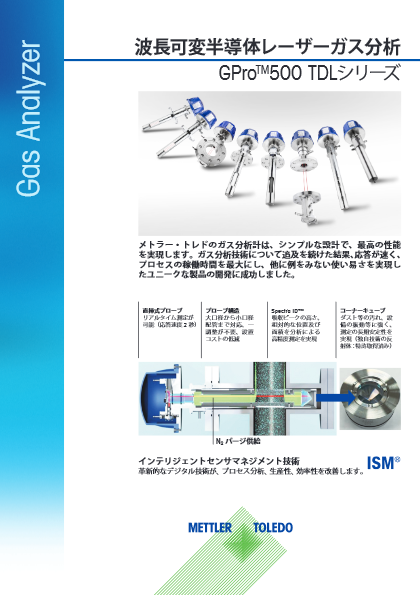 【国内防爆認証取得・プロセス計測/制御】レーザガス分析装置カタログ