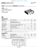 5A給電専用USB Type Cコネクタ UJC-HP-G-SMT-TR