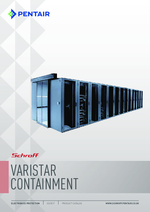 小規模データセンター・サーバールーム向けVaristar コンテインメントシステム