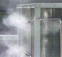 業務用エアコン室外機用クーリングシステム