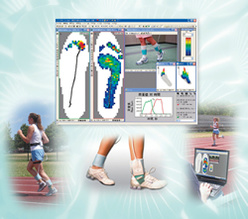 足圧分布測定システム F-スキャンデータロガーシステム