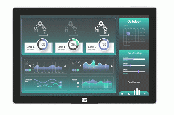 12.1インチ Celeron J6412 軽工業向け防水パネルPC IEI AFL4-W12-EHL