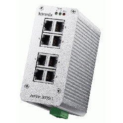 産業用イーサネットスイッチ JetNet 3008G v2