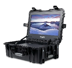 21.5インチ SDI、4K HDMI入出力フライトケース一体型映像制作向け高輝度モニター SEETEC WPC215