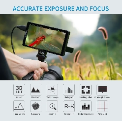 6インチ ワイド 4K対応 撮影向け ポータブル 録画モニター FEELWORLD CUT6