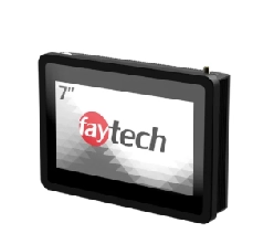 7インチ Atom x6413E 前面防水IP65タッチパネルPC faytech FT07X6413ECAPOB