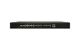24ポートギガビット+4ポート10GbE SFP+ 産業用マネージドスイッチ Konten MS-2404X