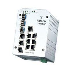 Korenix社製 産業用イーサネットスイッチ JetNet3010G／3010G-w