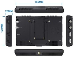 7インチワイド 超高輝度液晶ディスプレイ FEELWORLD FW279S