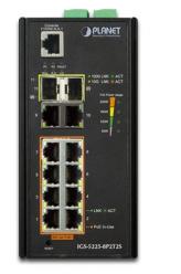 産業用イーサネットスイッチ PLANET IGS-5225-8P2T2S