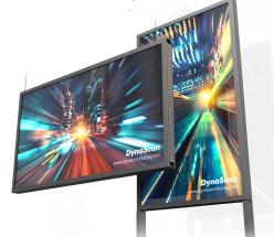 DynaScan社製 産業用高輝度両面ディスプレイ DW551DR4