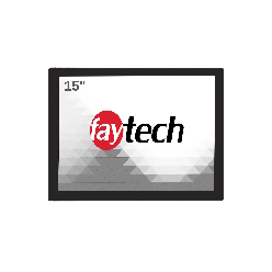 faytech社製 15インチ完全防水IP65ディスプレイ FT15TMIP65CAPHBOB