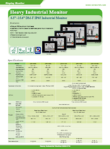 IEI 産業用液晶 ディスプレイ モニター DM-Fシリーズ