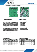 PC/104+ & StackPC(PCIe/104) CPUボード PERFECTRON SK704 製品カタログ