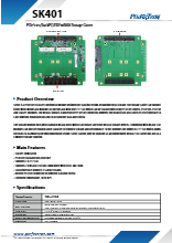 PC/104+ & StackPC(PCIe/104) CPUボード PERFECTRON SK401 製品カタログ