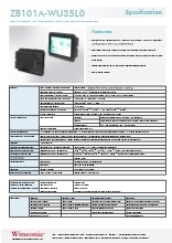 産業用液晶ディスプレイ WINSONIC ZB101A-WU35L0 製品カタログ