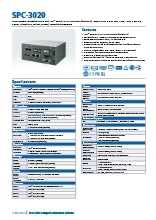 ファンレス組込みPC Vecow SPC-3020 製品カタログ