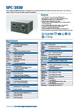 ファンレス組込みPC Vecow SPC-3030 製品カタログ