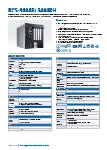 ファンレス組込みPC Vecow RCS-9404R 製品カタログ