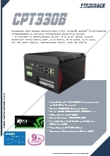 拡張温度対応ファンレス組込みPC PERFECTRON CPT330B 製品カタログ
