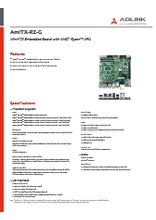 Mini ITX産業用マザーボード ADLINK AmITX-RZ-G 製品カタログ
