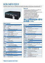 ファンレス組込みPC Vecow ECX-1411/1311 製品カタログ