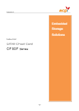 ACPI CFast SATAIII SATA SSD CFS3F シリーズ 製品カタログ