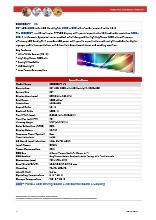サイネージ用高輝度リサイズディスプレイモニターLITEMAX Spanpixel SSD2805-Y 製品カタログ