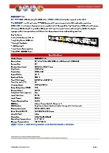 Smart Shelf Price Tags LITEMAX Spanpixel SSD2106-Y 製品カタログ