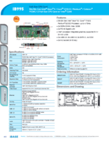 PICMG 1.3 グラフィック向けフルサイズSBC (サイズ 338x126mm)IBASE IB995 製品カタログ