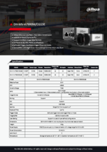 GigEビジョンカメラ DAHUA MV-A7900M/CG13E 製品カタログ
