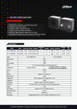GigEビジョンカメラ DAHUA MV-A5B51M/CG4E 製品カタログ
