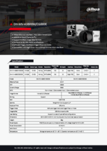 GigEビジョンカメラ DAHUA MV-A3B00M/CG000E 製品カタログ