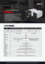 GigEビジョンカメラ DAHUA MV-A3A20M/CG8E 製品カタログ