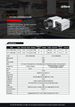 GigEビジョンカメラ DAHUA MV-A3600M/CG18E 製品カタログ