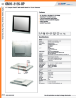 パネルPC AAEON OMNI-3155-UP 製品カタログ