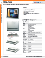 パネルPC AAEON OMNI-5155L 製品カタログ