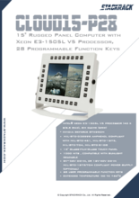 PERFECTRON 軍事用タッチパネルPC CLOUD15-P28 製品カタログ