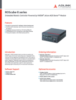 ファンレス組込みPC ADLINK ROScube-Xシリーズ 製品カタログ