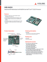 ADLINK ATX産業用マザーボード IMB-M45H 製品カタログ