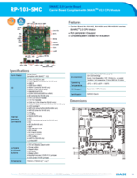 SMARC CPUモジュール& ベースボード IBASE RP-103-SMC 製品カタログ