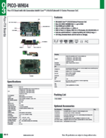PICO-ITX産業用マザーボード AAEON PICO-WHU4 製品カタログ