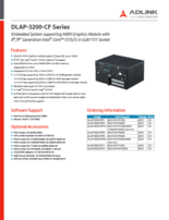 組込みPC ADLINK DLAP-3200-CFシリーズ 製品カタログ