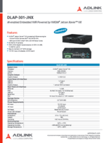 組込みPC ADLINK DLAP-301-JNX 製品カタログ