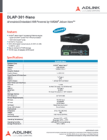 組込みPC ADLINK DLAP-301-Nano 製品カタログ