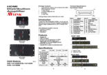 4K HDMI分配器1入力2出力AVLINK HS-1412IW製品カタログ