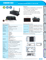 ファンレス組込みPC iBASE CSB200-822 製品カタログ