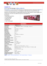 サイネージ用高輝度リサイズディスプレイモニターLITEMAX Spanpixel SSD4805-Y 製品カタログ